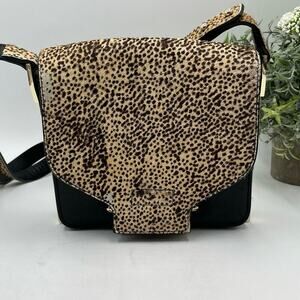 Loeffler Randall Mini Bag Flap
Snakeskin Black Leather
Crossbody Strap‎ Purse